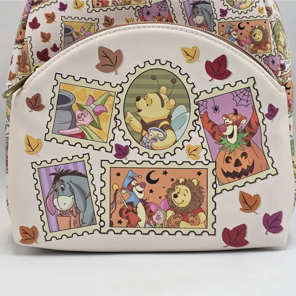 Loungefly Disney Winnie The Pooh Halloween Stamp Mini Backpack New